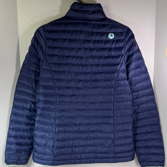 Marmot Featherless Winter 3-in-1Jacket Teal Shell Navy Puffer Womens sz Small - Picture 5 of 16